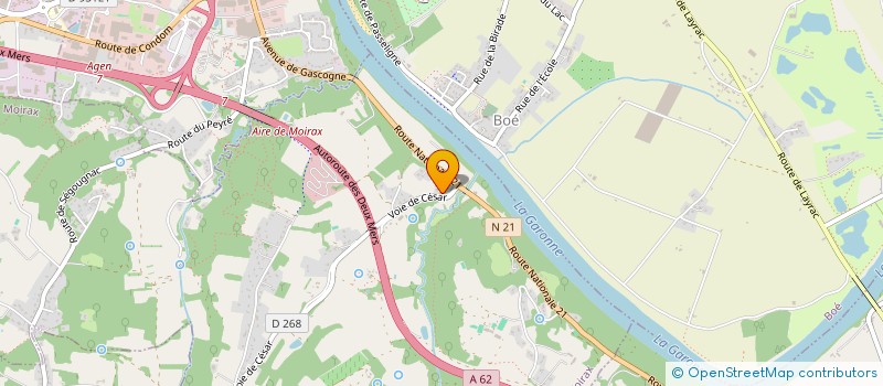 localisation de l'entreprise IMMO-Z  MOIRAX