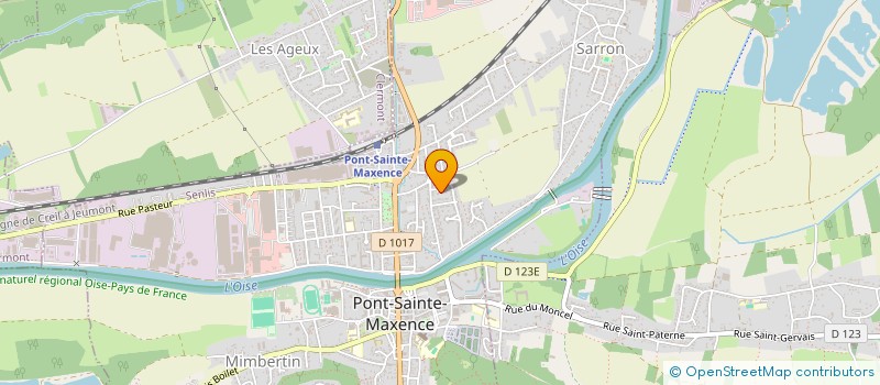 localisation de l'entreprise IMMO ZAOUI  CHAMBLY