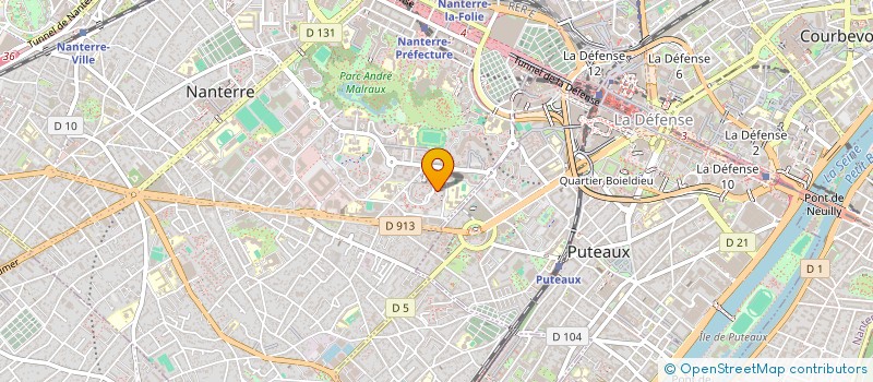 localisation de l'entreprise IMMO - ZIE  PUTEAUX