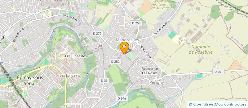 localisation de l'entreprise IMMO12  BOUSSY-SAINT-ANTOINE