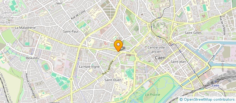 localisation de l'entreprise IMMO14 à CAEN