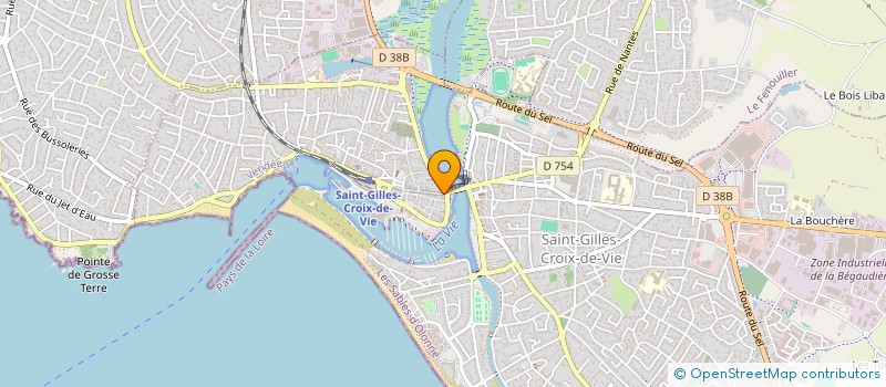 localisation de l'entreprise IMMO2000 INVEST à SAINT-GILLES-CROIX-DE-VIE