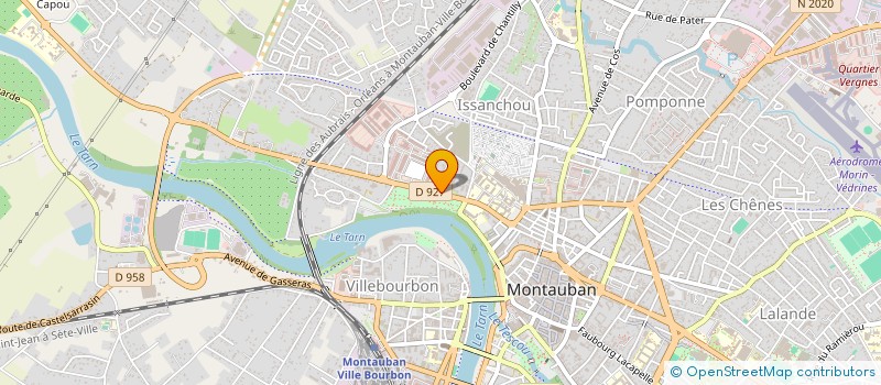 localisation de l'entreprise IMMO2C  MONTAUBAN