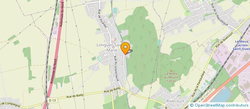 localisation de l'entreprise IMMO2VALLEES  LONGUEIL-SAINTE-MARIE