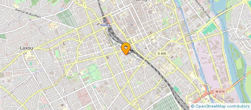 localisation de l'entreprise IMMO3D  NANCY