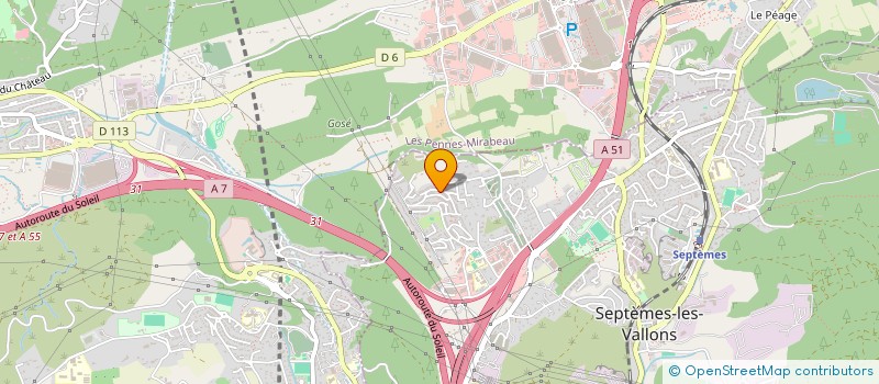 localisation de l'entreprise IMMO4 à SEPTEMES-LES-VALLONS