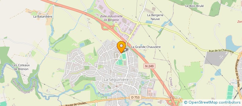 localisation de l'entreprise IMMO488  LA SEGUINIERE