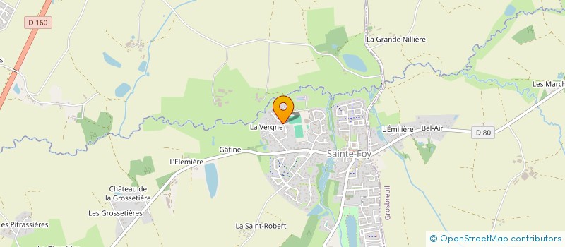 localisation de l'entreprise IMMO4G  SAINTE-FOY