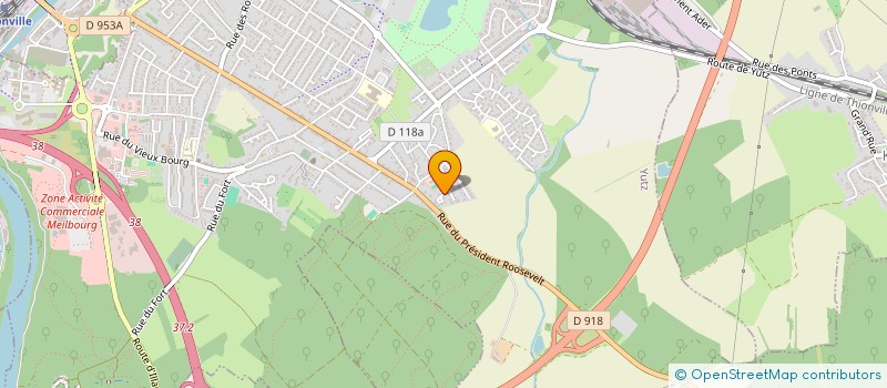 localisation de l'entreprise IMMO4US  YUTZ