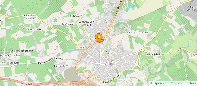 localisation de l'entreprise IMMO4WEB  VALLET