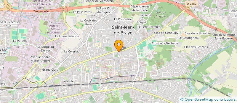 localisation de l'entreprise IMMO5 INVEST à SAINT-JEAN-DE-BRAYE