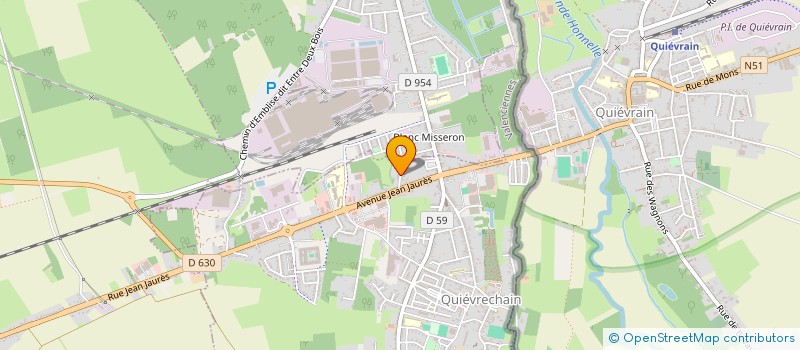 localisation de l'entreprise IMMO67  QUIEVRECHAIN