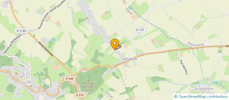 localisation de l'entreprise IMMO8  CASSEL