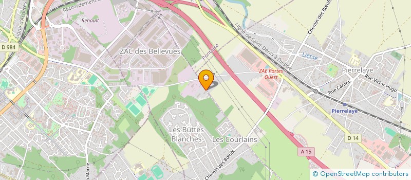 localisation de l'entreprise IMMO95  HERBLAY-SUR-SEINE