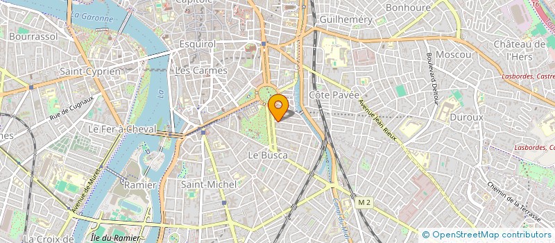 localisation de l'entreprise IMMOACOPE à TOULOUSE