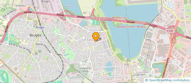 localisation de l'entreprise IMMOAD  BRUGES