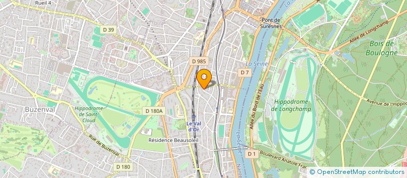 localisation de l'entreprise IMMOAJAE à SAINT-CLOUD