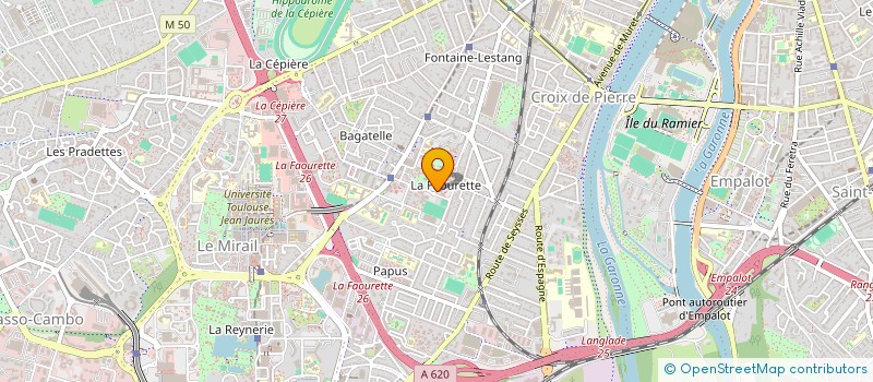 localisation de l'entreprise IMMOALGEREGUIENTA  TOULOUSE