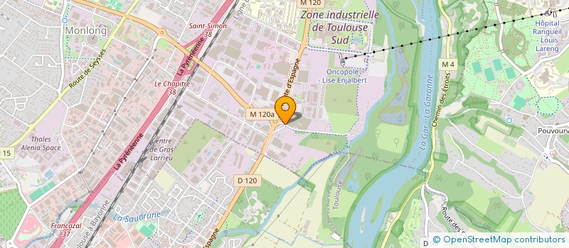 localisation de l'entreprise IMMOB 26 à TOULOUSE