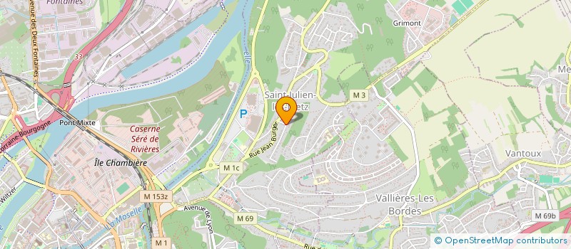 localisation de l'entreprise IMMOB  SAINT-JULIEN-LES-METZ