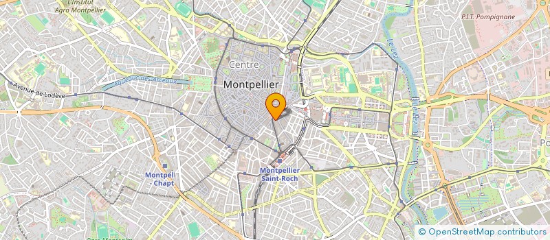 localisation de l'entreprise IMMOB DE L ANCIEN GRAND CAFE  MONTPELLIER