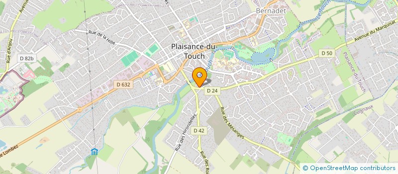 localisation de l'entreprise IMMOB INVEST CONSEIL CONSTRUCTION à PLAISANCE-DU-TOUCH