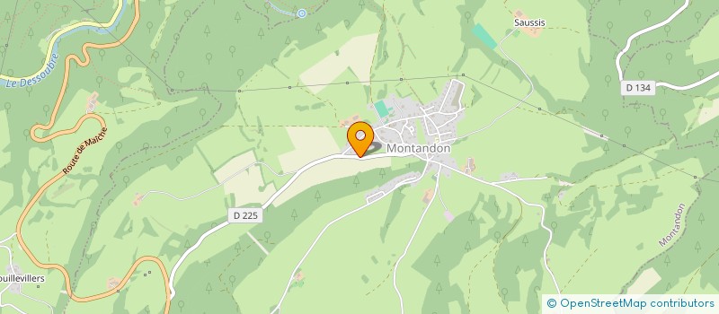 localisation de l'entreprise IMMOB LAMBERT  MONTANDON