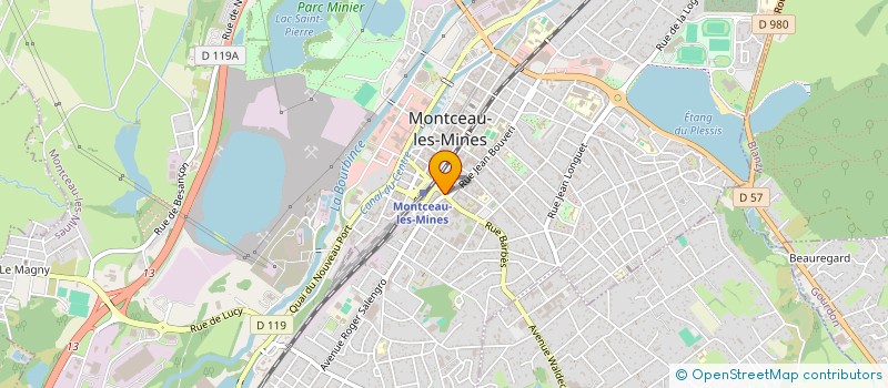 localisation de l'entreprise IMMOB' SERVICE à MONTCEAU-LES-MINES