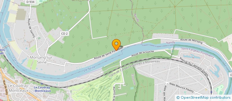 localisation de l'entreprise IMMOBACH  MORSANG-SUR-SEINE