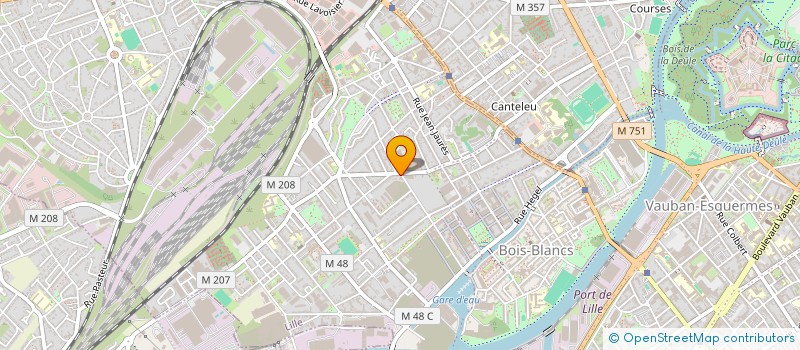 localisation de l'entreprise IMMOBAM à LILLE