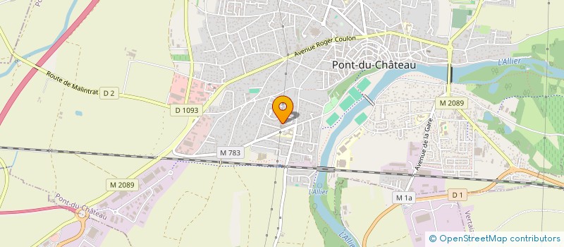 localisation de l'entreprise IMMOBARRY  PONT-DU-CHATEAU