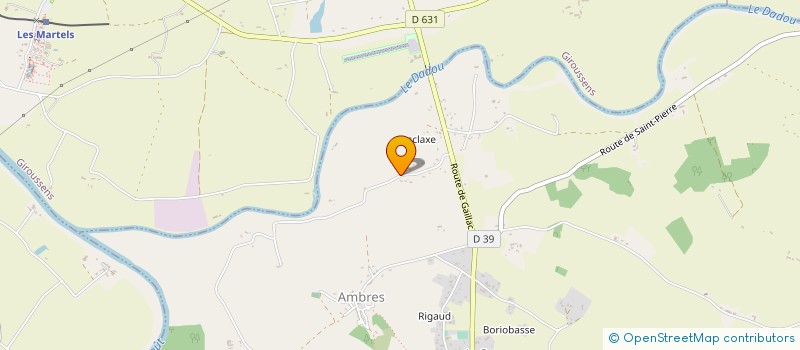 localisation de l'entreprise IMMOBARTIER  AMBRES