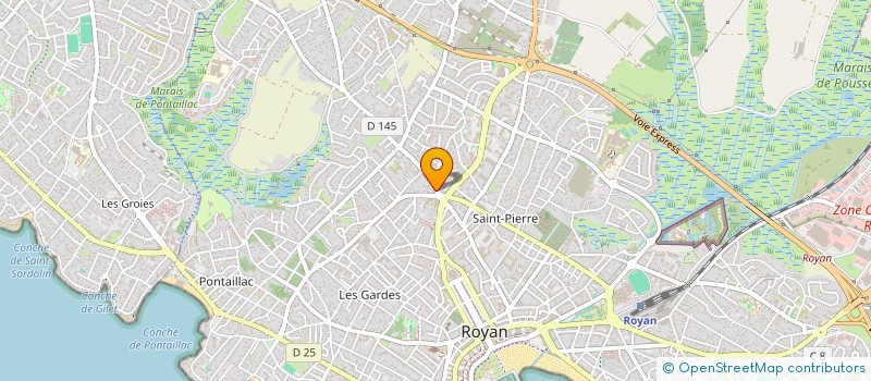 localisation de l'entreprise IMMOBAT  CANEJAN