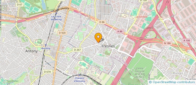 localisation de l'entreprise IMMOBATIR  FRESNES