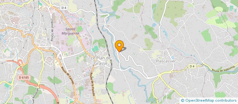 localisation de l'entreprise IMMOBEL 1  GRASSE
