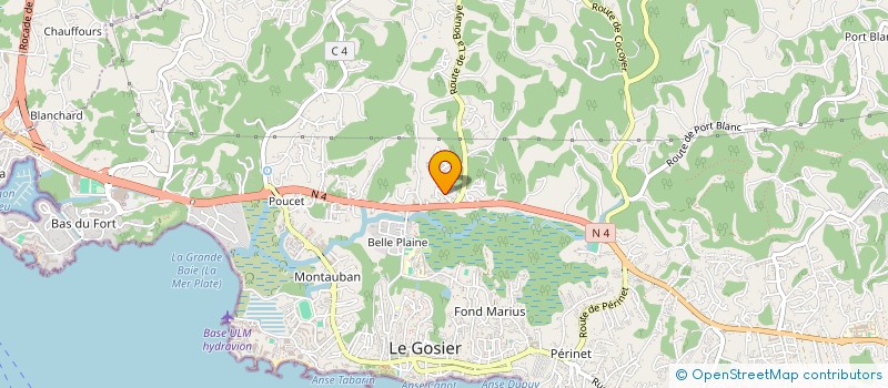 localisation de l'entreprise IMMOBEL  LE GOSIER