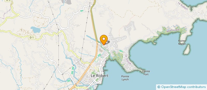 localisation de l'entreprise IMMOBERT  LE ROBERT