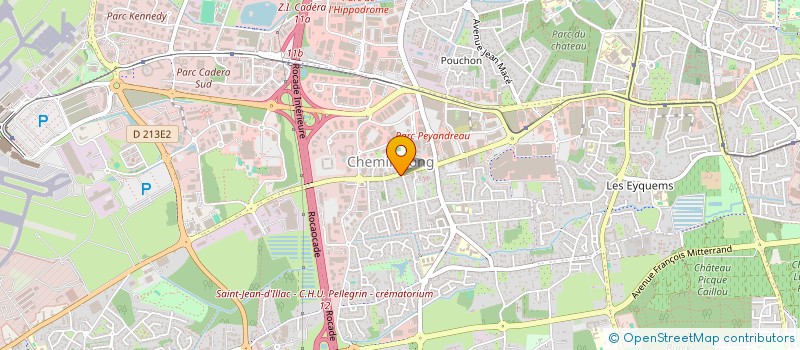 localisation de l'entreprise IMMOBI  MERIGNAC