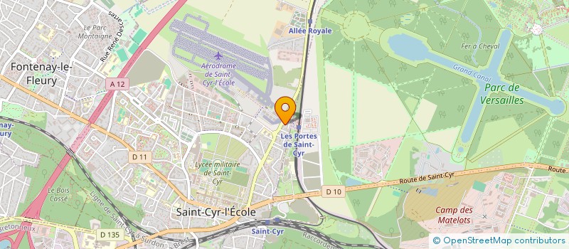 localisation de l'entreprise IMMOBI  SAINT-CYR-L'ECOLE