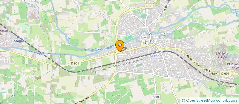 localisation de l'entreprise IMMOBIDOS  LE THOR