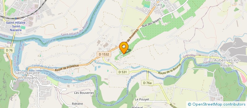 localisation de l'entreprise IMMOBIL'HAIR  PONT-EN-ROYANS