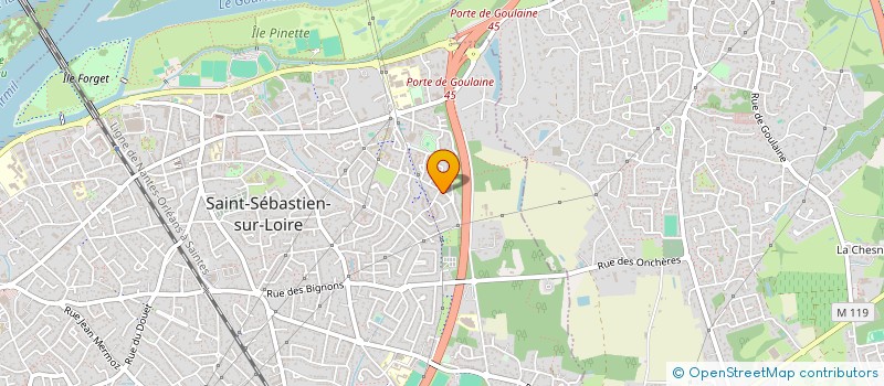 localisation de l'entreprise IMMOBILARIUM FORTIS à SAINT-SEBASTIEN-SUR-LOIRE