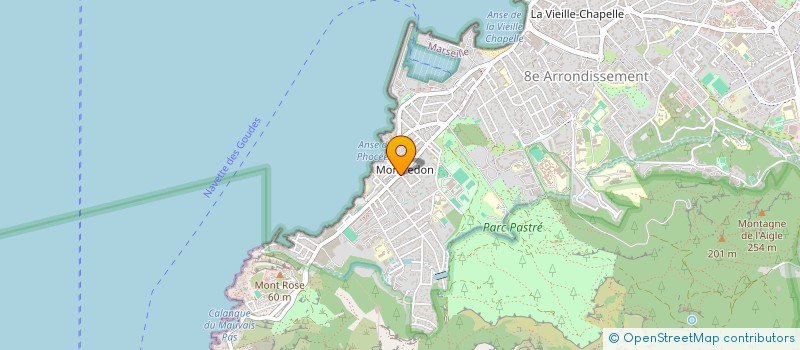 localisation de l'entreprise IMMOBILIA à MARSEILLE