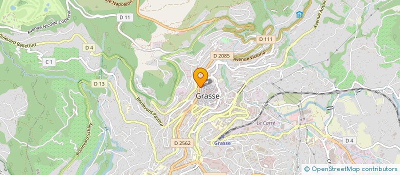 localisation de l'entreprise IMMOBILIA CONCEPT à GRASSE