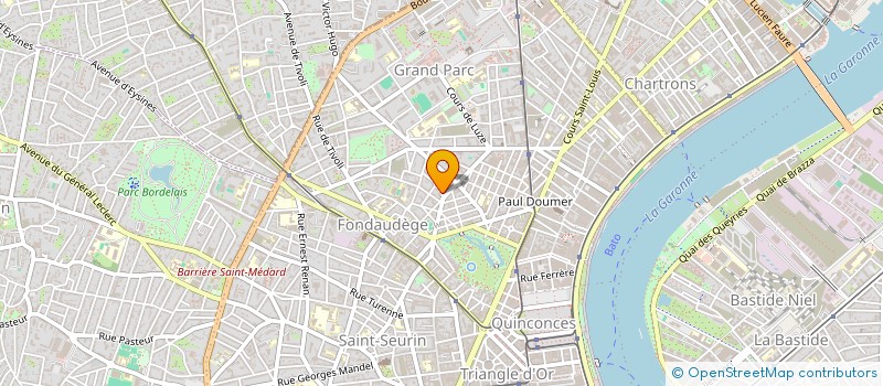 localisation de l'entreprise IMMOBILIAIRE  BORDEAUX