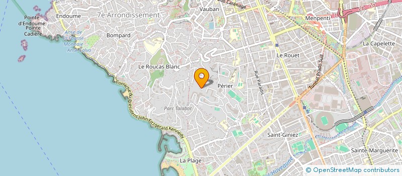 localisation de l'entreprise IMMOBILIARE à MARSEILLE
