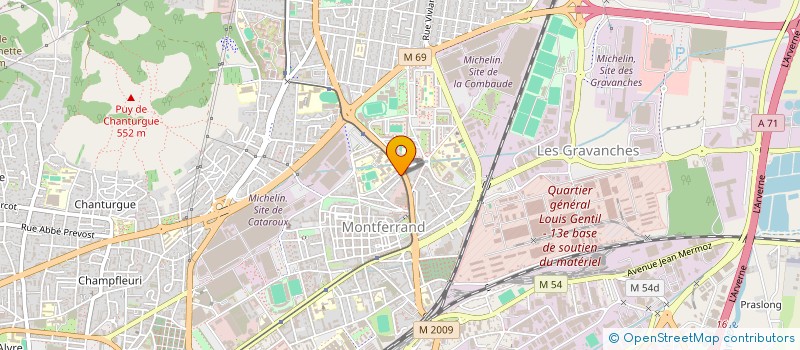 localisation de l'entreprise IMMOBILIARE LUCARELLI  CLERMONT-FERRAND