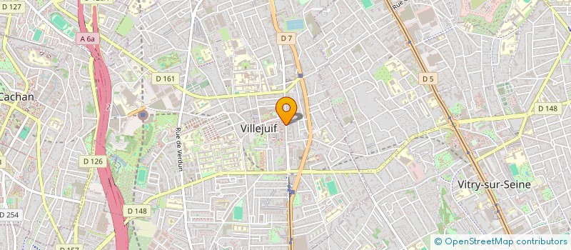 localisation de l'entreprise IMMOBILIARE SIDY GEBO à VILLEJUIF