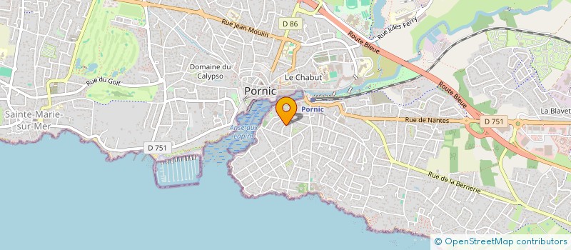 localisation de l'entreprise IMMOBILIEN  PORNIC