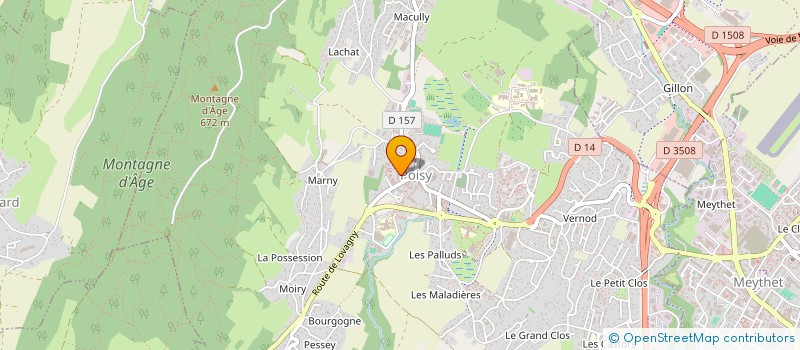 localisation de l'entreprise IMMOBILIER 2211 à POISY